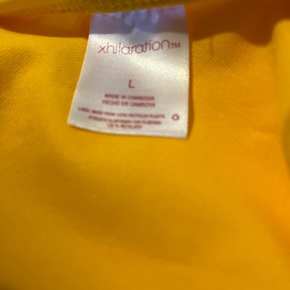 Women's large  Cheeky Bikini Bottom Xhilaration Mango Orange nwot - Picture 7 of 7